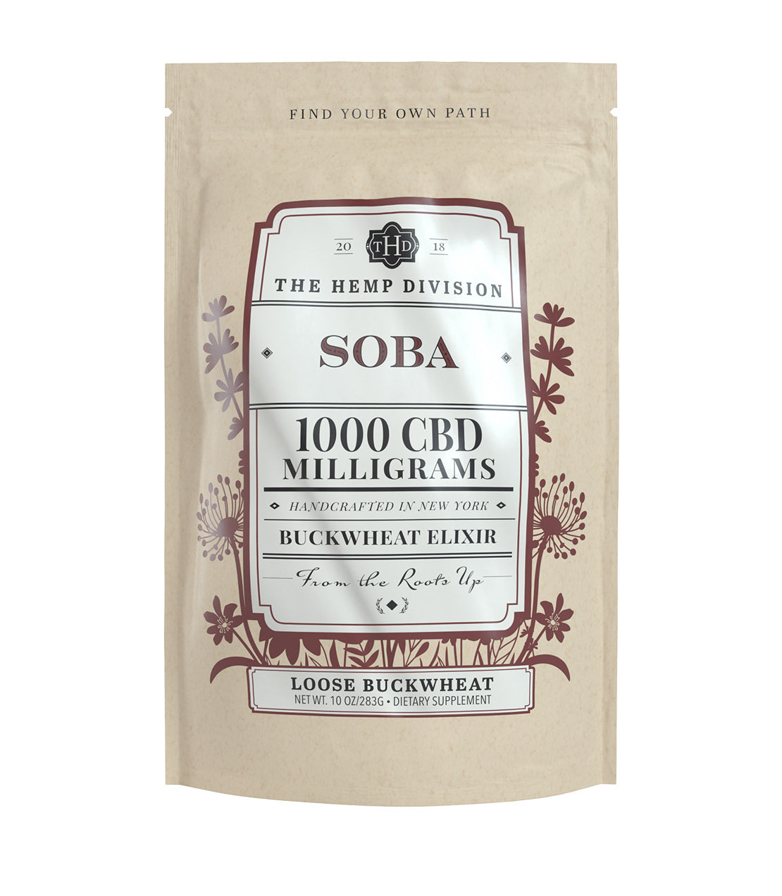 Soba 1000 CBD MG Buckwheat Elixir - 10 oz. Bag - Loose 10 oz. Bag - Harney & Sons Fine Teas