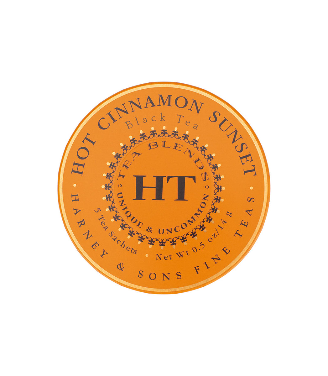 Hot Cinnamon Sunset | Tagalong Tin 5 Sachets Harney & Sons