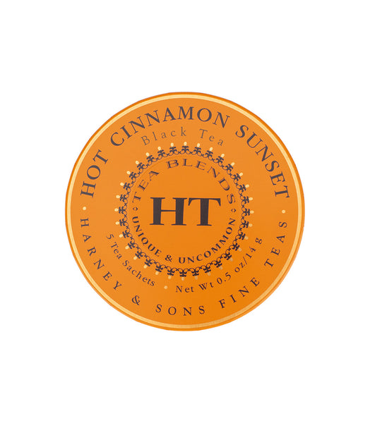 Hot Cinnamon Sunset | Tagalong Tin 5 Sachets Harney & Sons