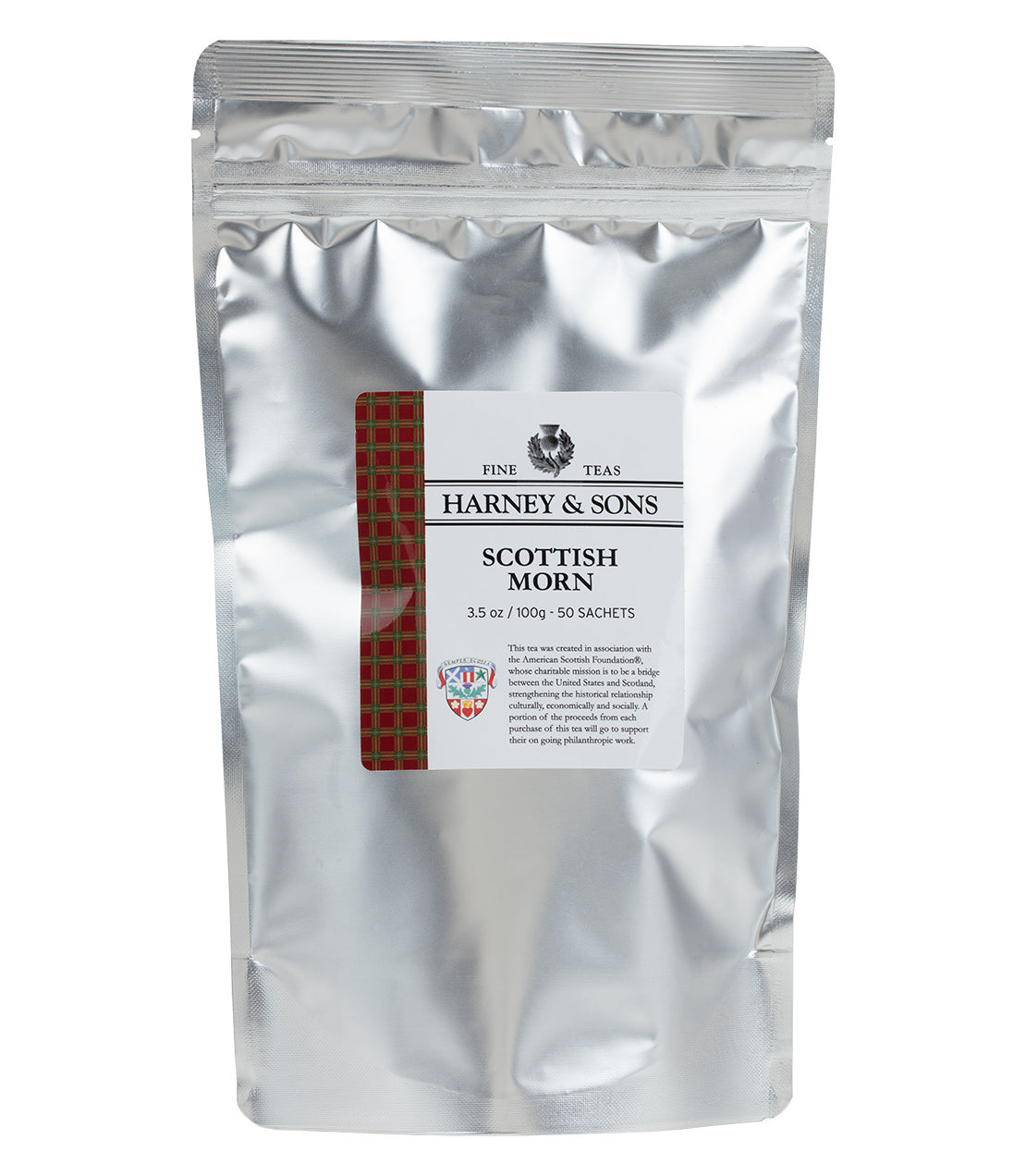 Scottish Morn, Bag of 50 Sachets - Sachets Bag of 50 Sachets - Harney & Sons Fine Teas